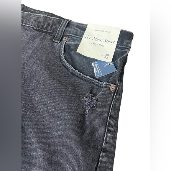 Abercrombie & Fitch The Mom Short High Rise 36/22 - Picture 7 of 16